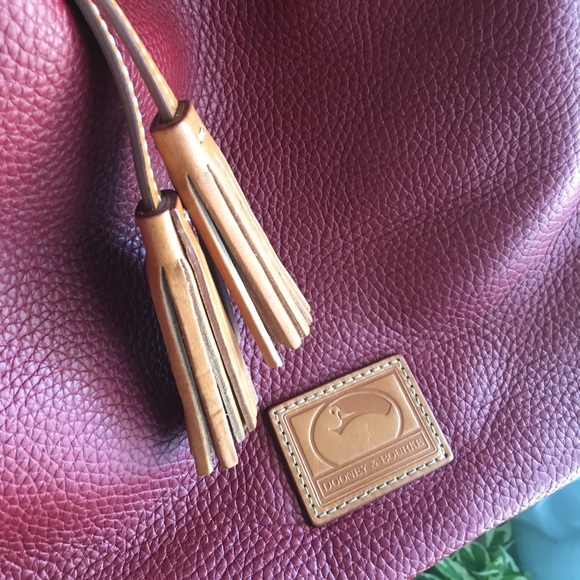 Dooney & Bourke Maroon Bag - Picture 3 of 8